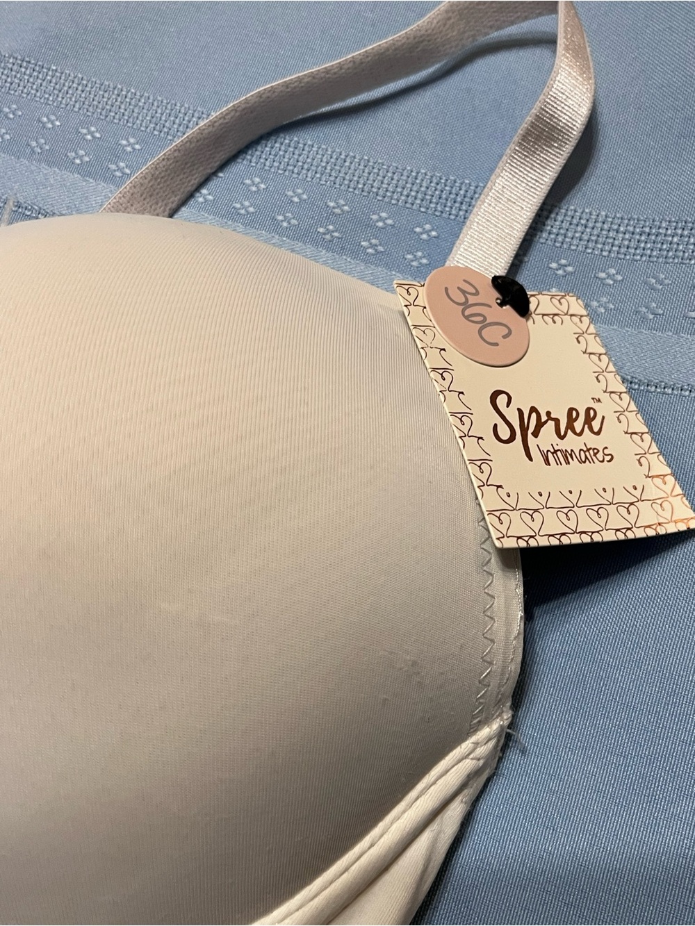 Spree Intimates Women's T-Shirt Bra in Light Cream - 36C